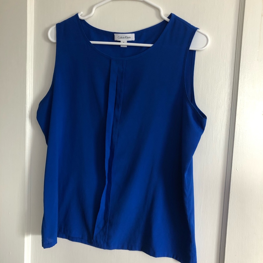 Calvin Klein Royal Blue Tank Top